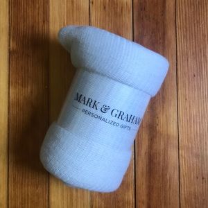 Mark & Graham colorblock throw